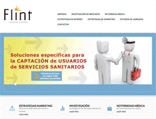 Tablet Screenshot of marketingsanitario.es